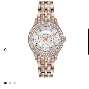 Bulova crystal watch New in box
